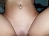 Pierced Nipples Indian Riding Her BFs Cock