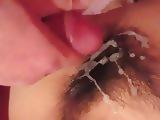 HAIRY PUSSY CUMSHOT-7 by Hairlover