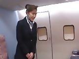 Japanese matures cabin attendants service 