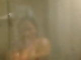 Josephine in the shower 